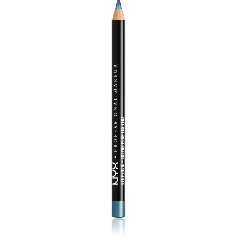 NYX Professional Makeup Eye and Eyebrow Pencil прецизен молив за очи цвят 910 Satin Blue 1,2 гр.