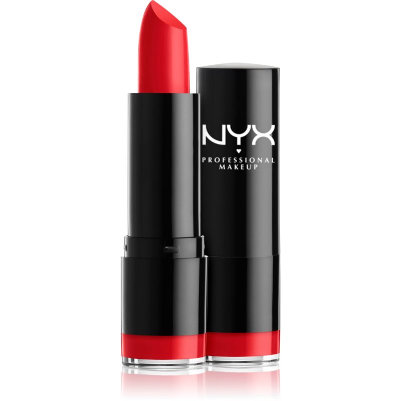 NYX Professional Makeup Extra Creamy Round Lipstick krémová rtěnka odstín Fire 4 g