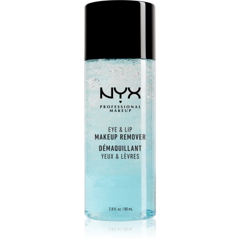 NYX Professional Makeup Eye & Lip Makeup Remover лосион за околоочния контур и устни 80 мл.