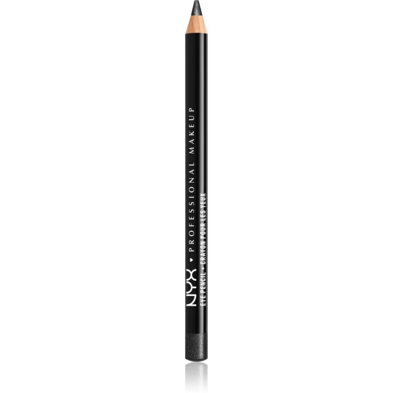 NYX Professional Makeup Eye and Eyebrow Pencil прецизен молив за очи цвят 940 Black Shimmer 1,2 гр.