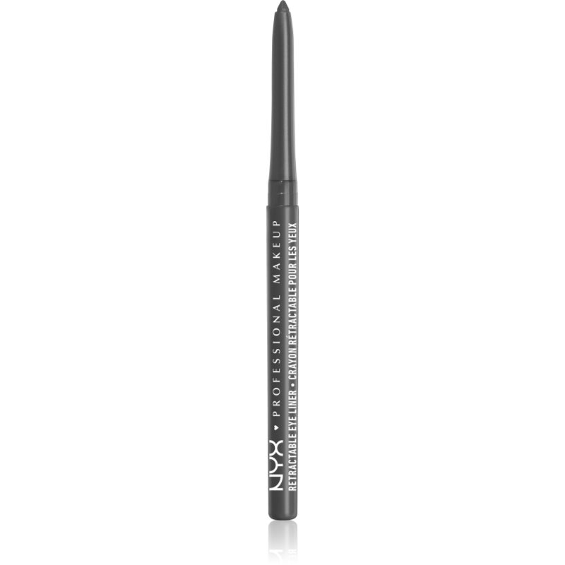 NYX Professional Makeup Retractable Eye Liner кремообразен молив за очи цвят 10 Gray 0,34 гр.