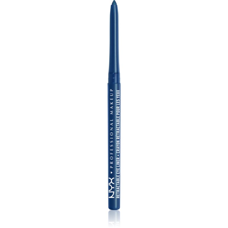 NYX Professional Makeup Retractable Eye Liner krémová tužka na oči odstín 14 Deep Blue 0,34 g