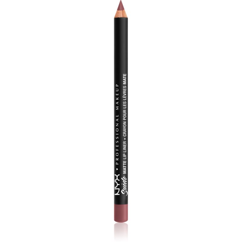 NYX Professional Makeup Suede Matte  Lip Liner матиран молив за устни цвят 48 Beijing 1 гр.