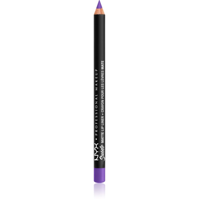 NYX Professional Makeup Suede Matte  Lip Liner матиран молив за устни цвят 64 Cyberpop 1 гр.