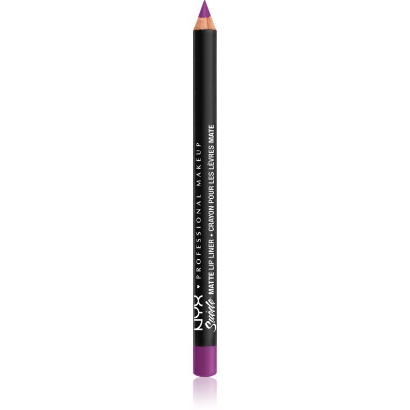 NYX Professional Makeup Suede Matte  Lip Liner матиран молив за устни цвят 65 STFU 1 гр.