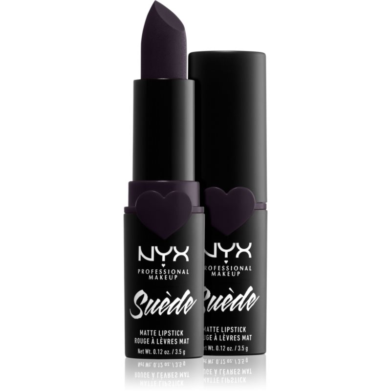 NYX Professional Makeup Suede Matte  Lipstick матиращо червило цвят 18 Doom 3,5 гр.