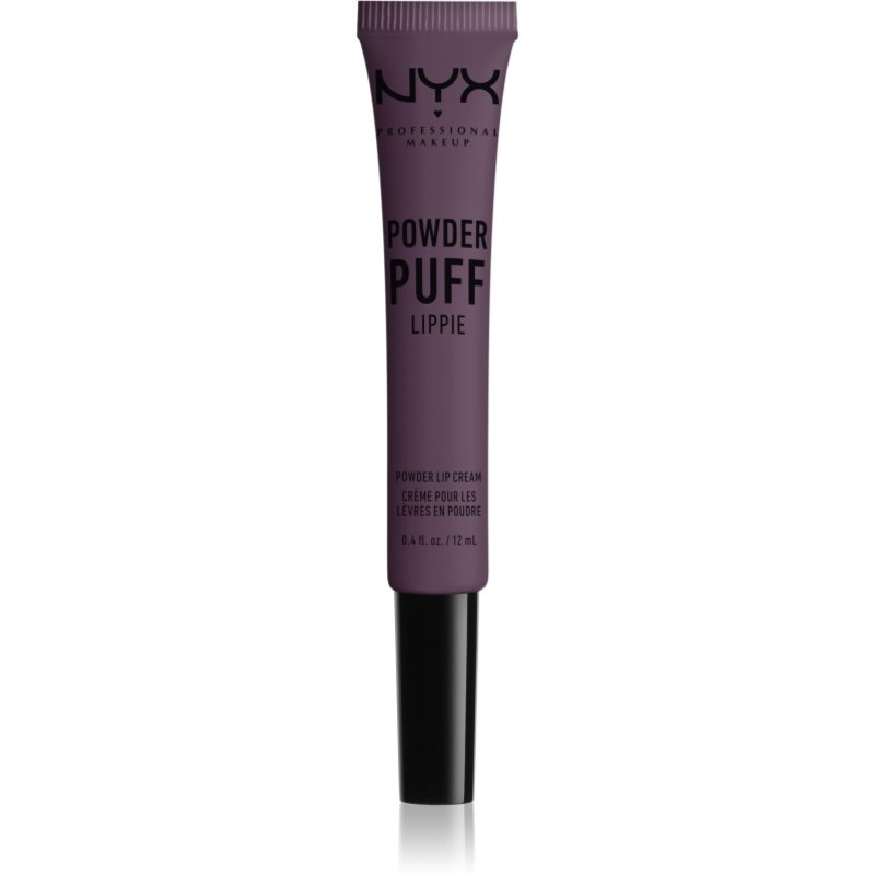 NYX Professional Makeup Powder Puff Lippie червило с апликатор гъбичка цвят 19 Detention 12 мл.