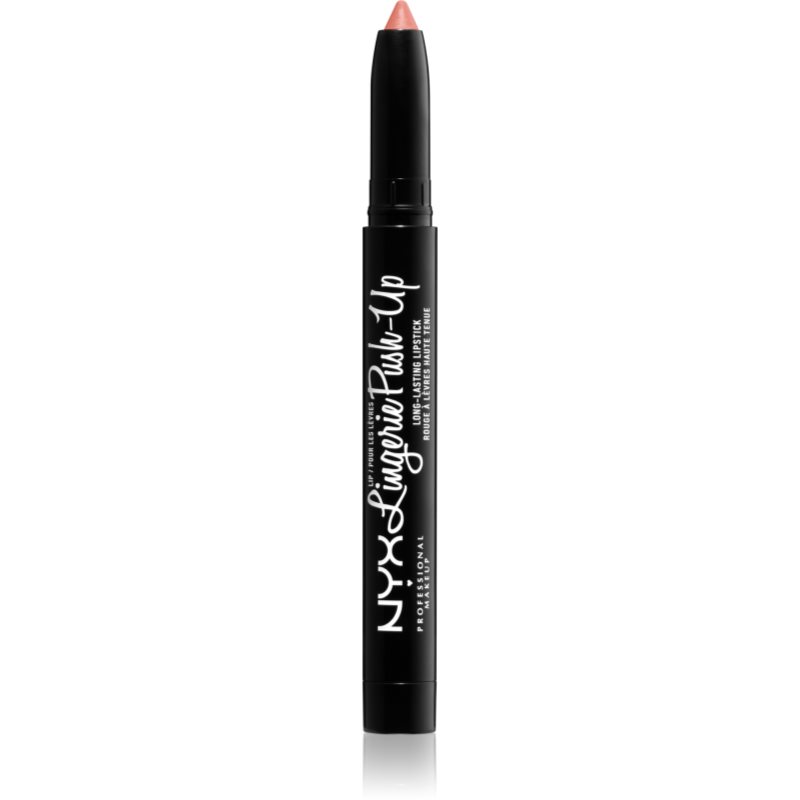NYX Professional Makeup Lip Lingerie Push-Up Long-Lasting Lipstick matná rtěnka v tužce odstín DUSK TO DAWN 1,5 g