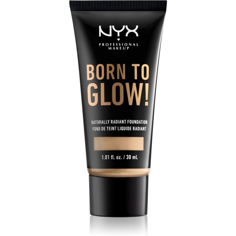 NYX Professional Makeup Born To Glow das flüssige aufhellende Make-up Farbton 6.3 Wam Vanilla 30 ml