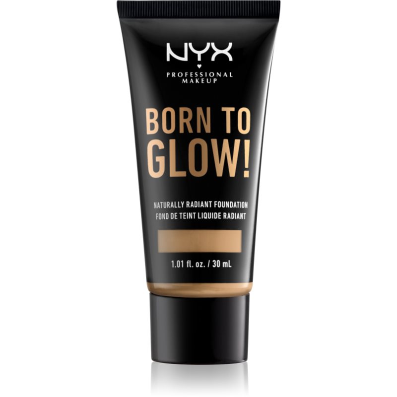 NYX Professional Makeup Born To Glow течен озаряващ фон дьо тен цвят 11 Beige 30 мл.