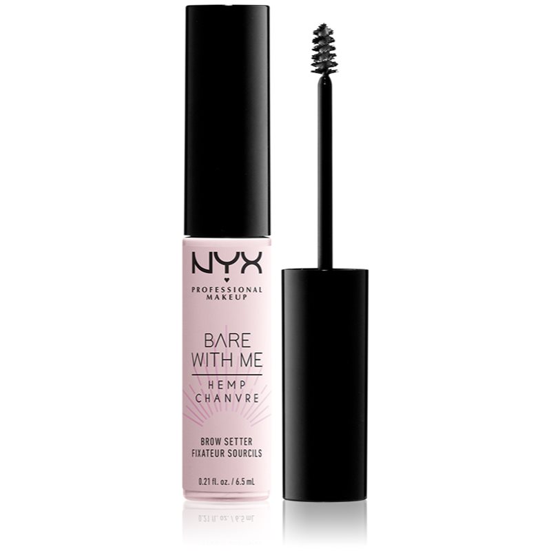 NYX Professional Makeup Bare With Me Hemp Brow Setter гел за вежди 6,5 мл.