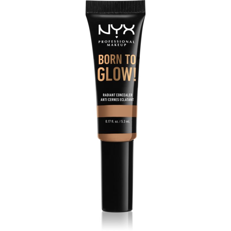 NYX Professional Makeup Born To Glow озаряващ коректор цвят Neutral Tan 5,3 мл.