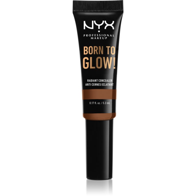 NYX Professional Makeup Born To Glow rozjasňující korektor odstín Cappuccino 5,3 ml