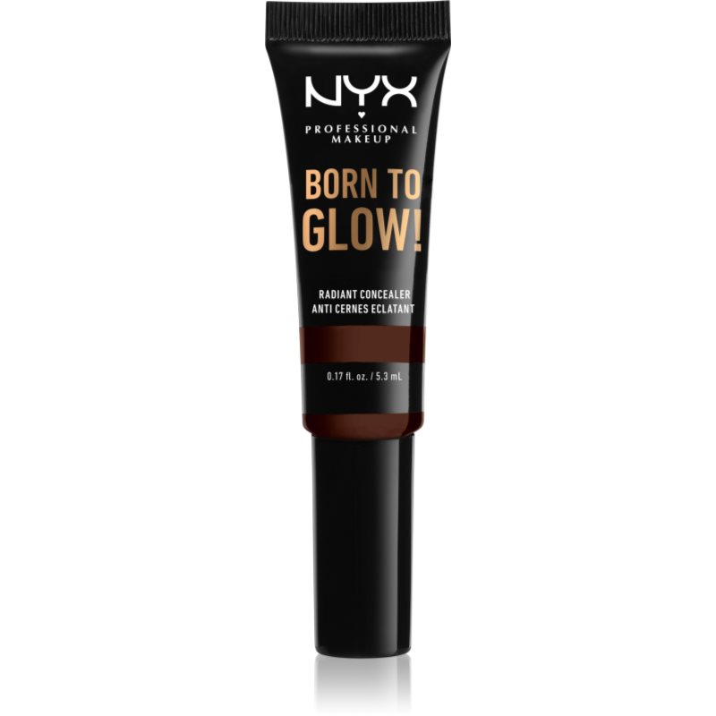 NYX Professional Makeup Born To Glow озаряващ коректор цвят Deep Espresso 5,3 мл.