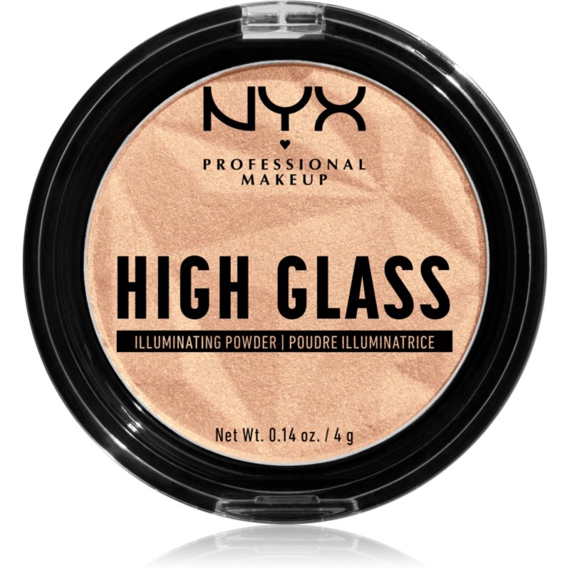 NYX Professional Makeup High Glass озарител цвят Moon Glow 4 гр.