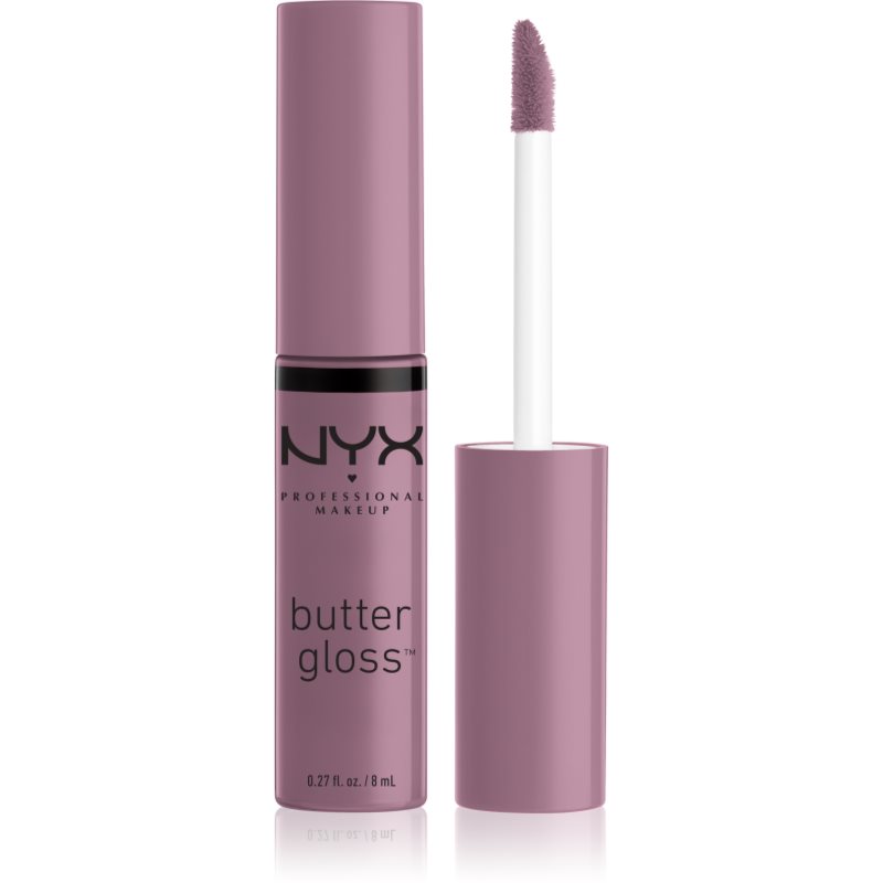 NYX Professional Makeup Butter Gloss блясък за устни цвят 43 Marshmallow 8 мл.