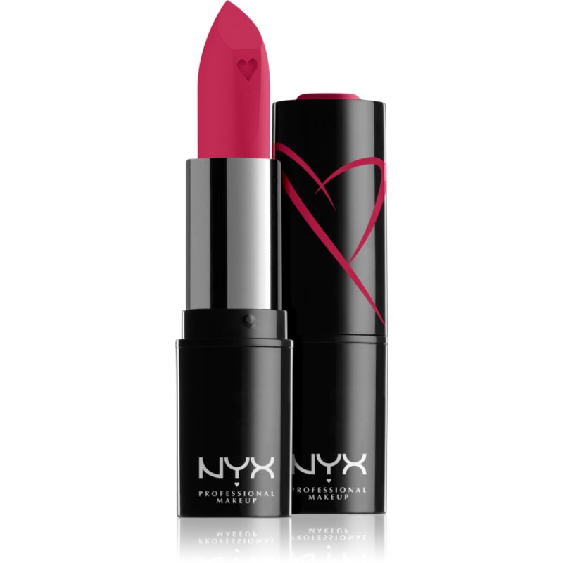 NYX Professional Makeup Shout Loud кремообразно хидратиращо червило цвят 08 - Cherry Charm 3,5 гр.