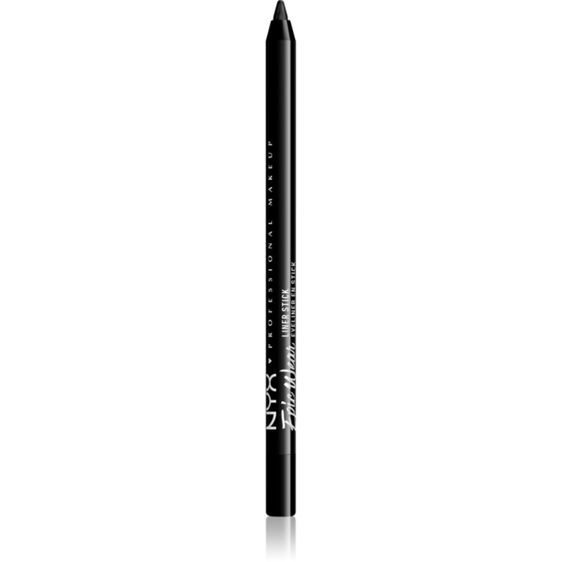 NYX Professional Makeup Epic Wear Liner Stick voděodolná tužka na oči odstín 08 - Pitch Black 1,2 g