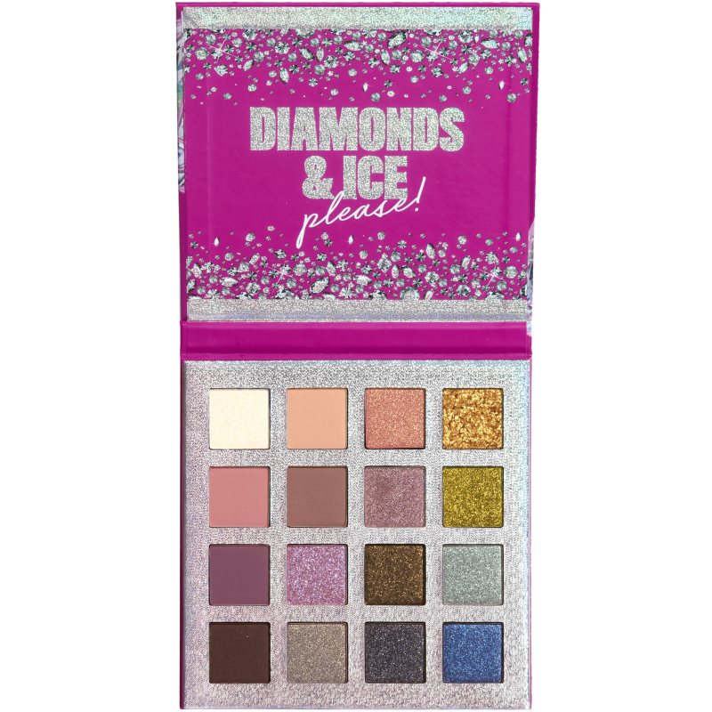 NYX Professional Makeup Diamonds & Ice paletka očních stínů