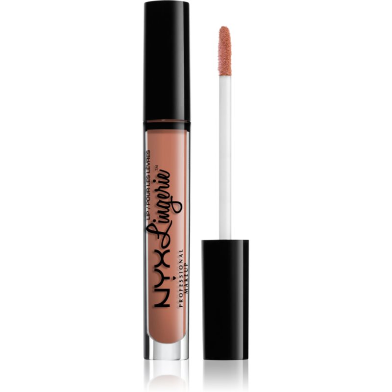 NYX Professional Makeup Lip Lingerie tekutá rtěnka s matným finišem odstín 07 Satin Ribbon 4 ml
