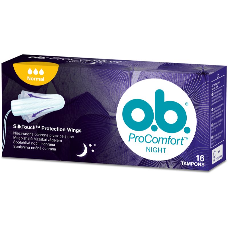 o.b. Pro Comfort Night Normal тампони 16 бр.