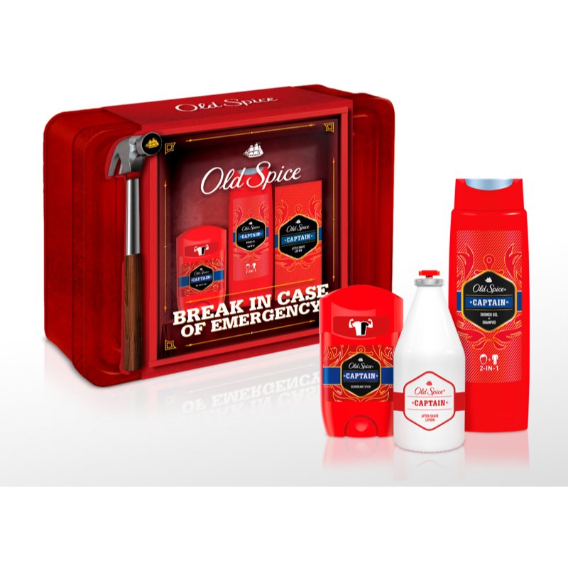 Old Spice Captain Metal Tin подаръчен комплект за мъже