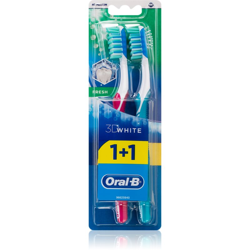 

Oral B 3D White Fresh зубні щіточки medium