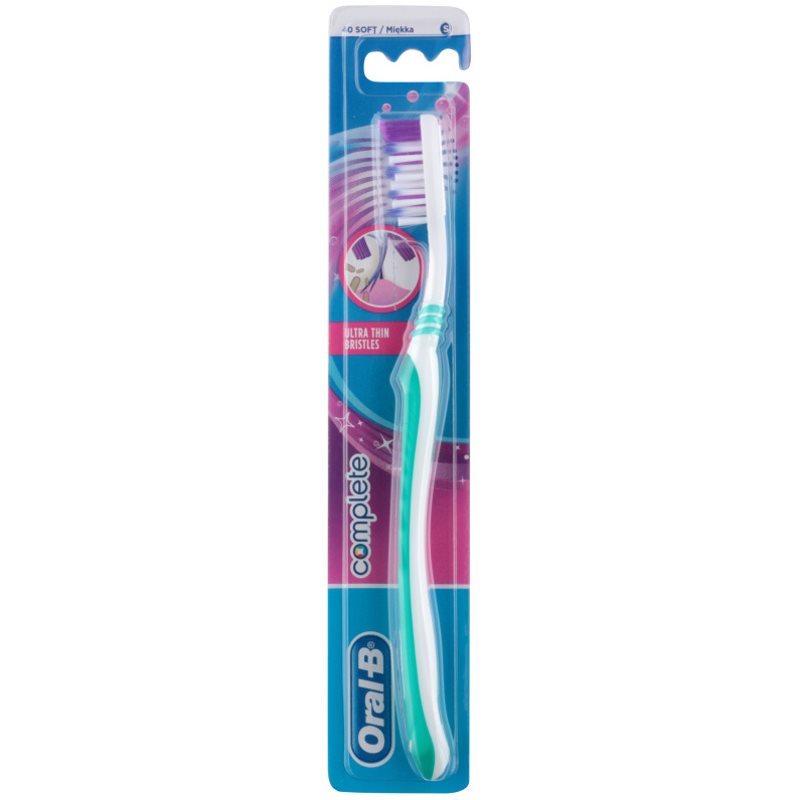 

Oral B Complete Ultra Thin Bristles зубна щітка м'яка
