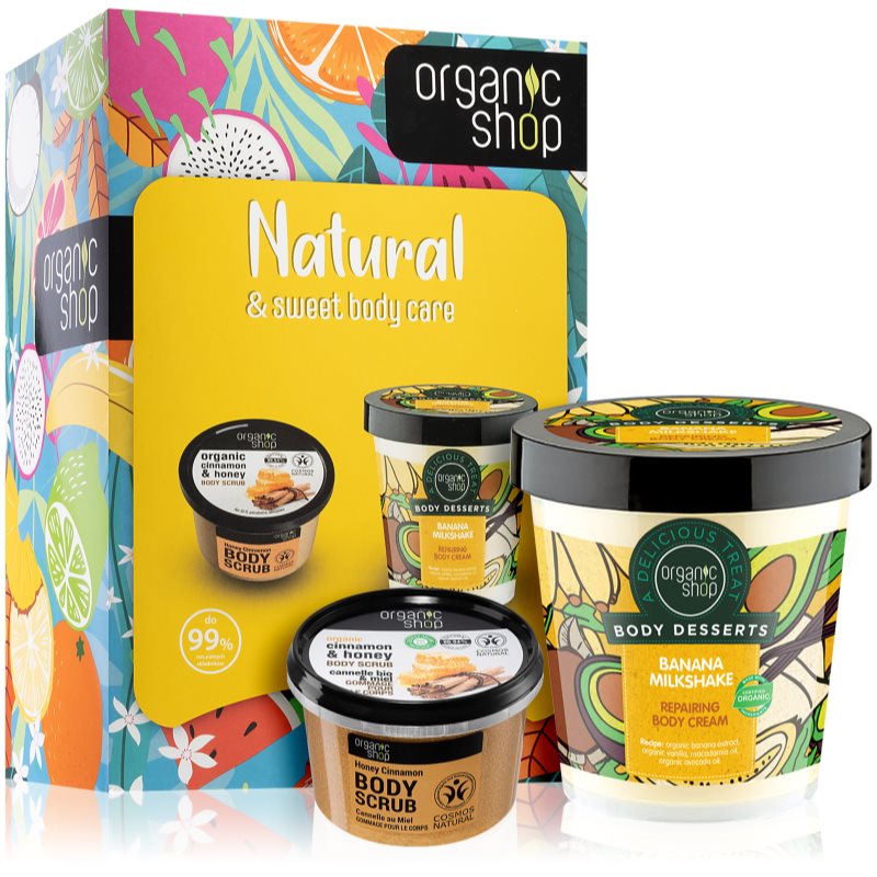 Organic Shop Natural & Sweet Body Care dárková sada (na tělo)