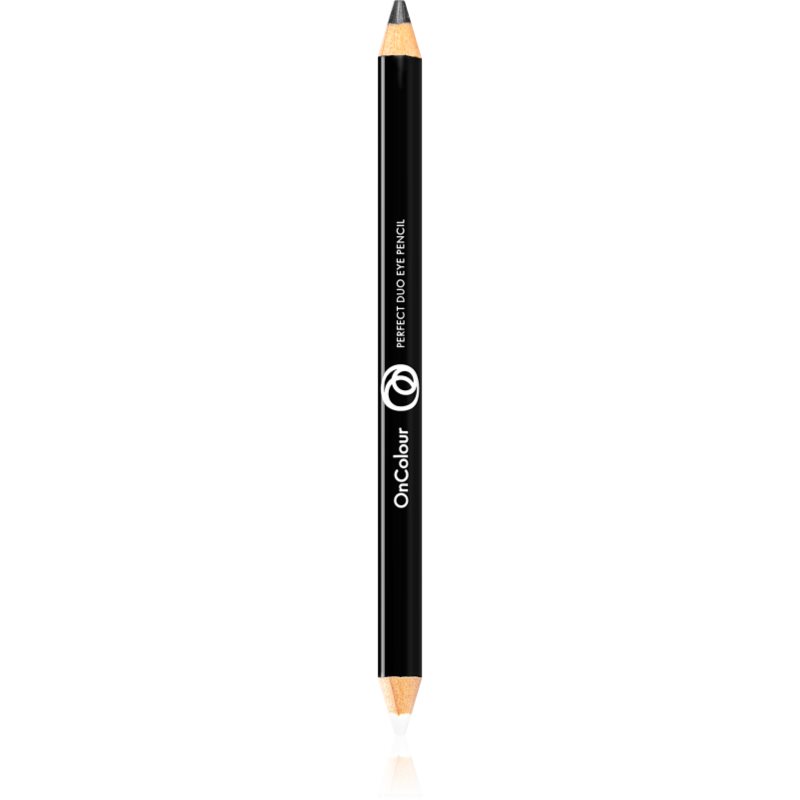 Oriflame OnColour двустранен молив за очи цвят Black&White 1,5 гр.