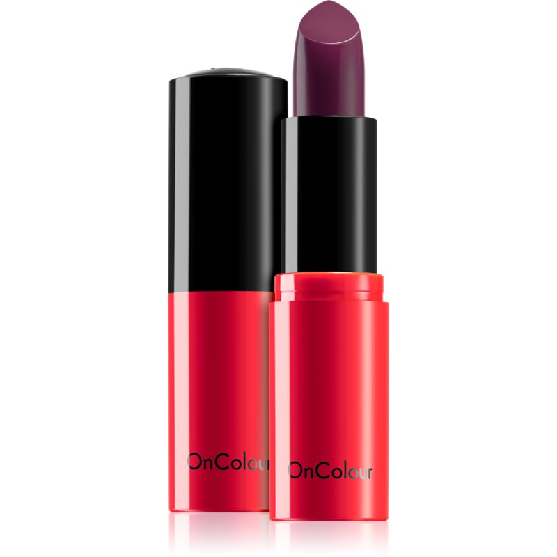 Oriflame OnColour крем-червило цвят Wine Burgundy 4 гр.