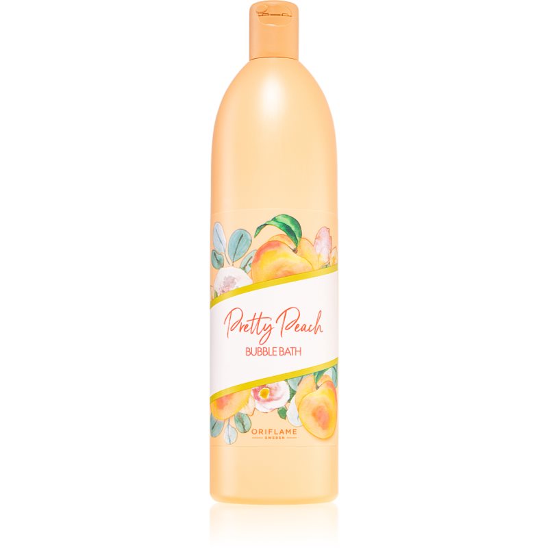 Oriflame Bubble Bath Pretty Peach pěna do koupele s vůní broskve 750 ml