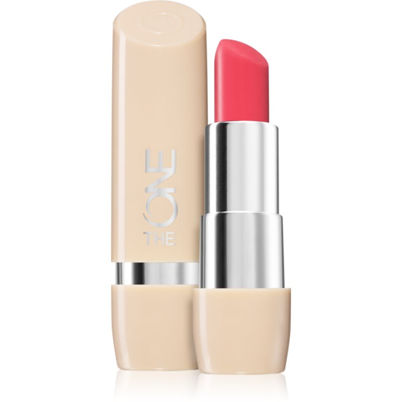 Oriflame The One A-Z подхранващ балсам за устни цвят Soft Peach 4 гр.