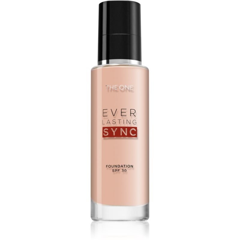 Oriflame The One Ever Lasting Sync dlouhotrvající make-up SPF 30 odstín Light Rose Cool 30 ml