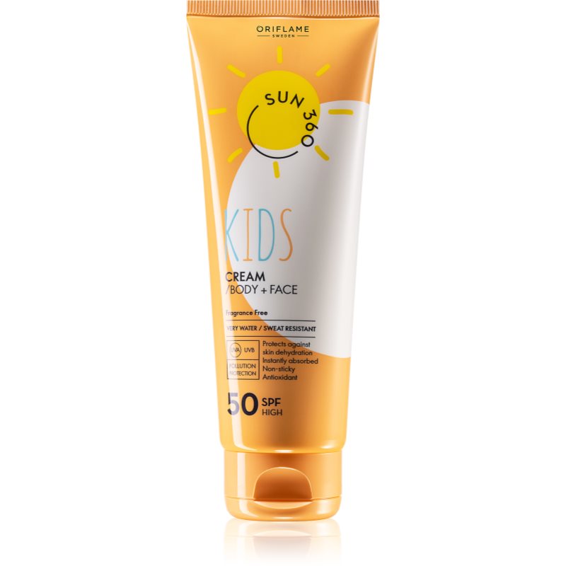 Oriflame Sun 360 крем за тен за деца SPF 50 125 мл.