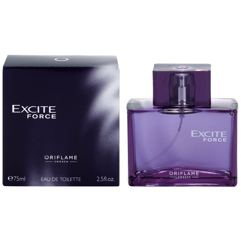 Oriflame Excite Force toaletní voda pro muže 75 ml