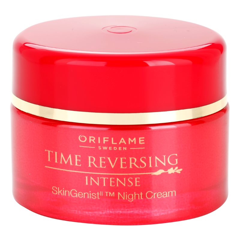 Oriflame Time Reversing Intense изглаждащ нощен крем за стягане на кожата 50 мл.