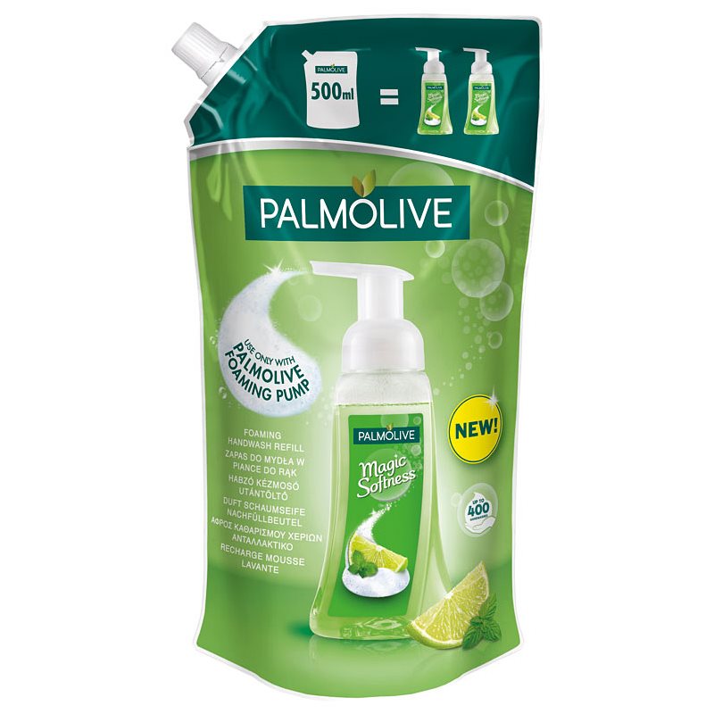 Palmolive Magic Softness Lime & Mint сапун-пяна за ръце пълнител 500 мл.