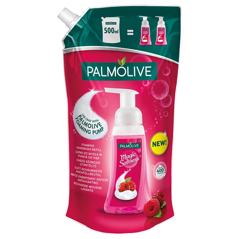 Palmolive Magic Softness Raspberry сапун-пяна за ръце пълнител 500 мл.