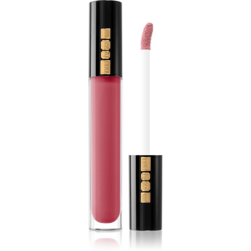 Pat McGrath Lust:Gloss lesk na rty s tekutými pigmenty odstín Heavy Petal 4,5 ml