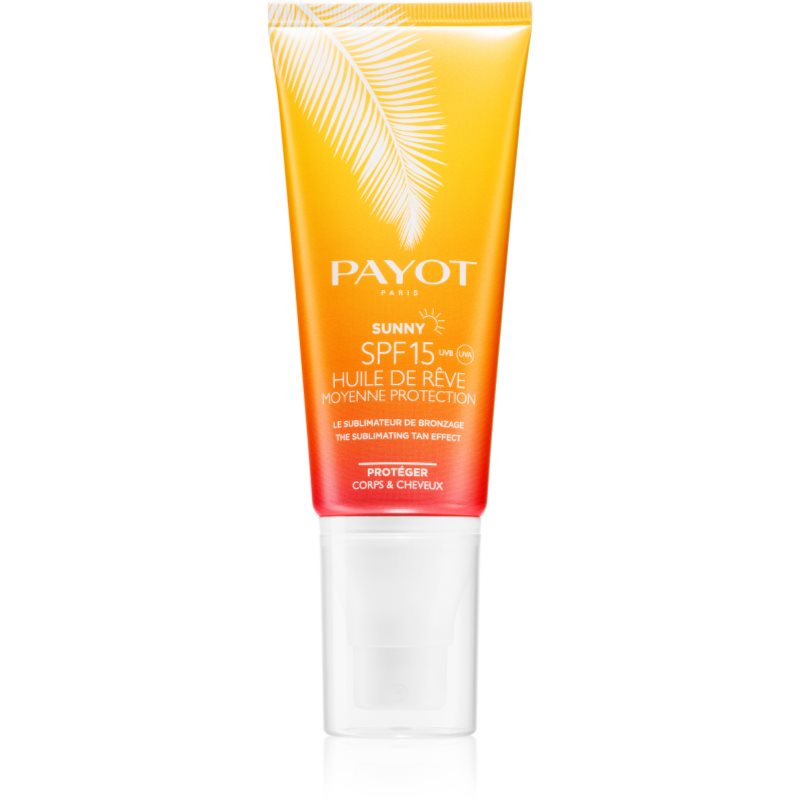 Payot Sunny слънцезащитно сухо масло  SPF 15 100 мл.