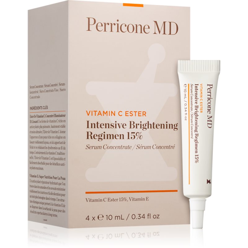 Perricone MD Vitamin C Ester Интензивна грижа за озаряване на лицето 4 x 10 мл.