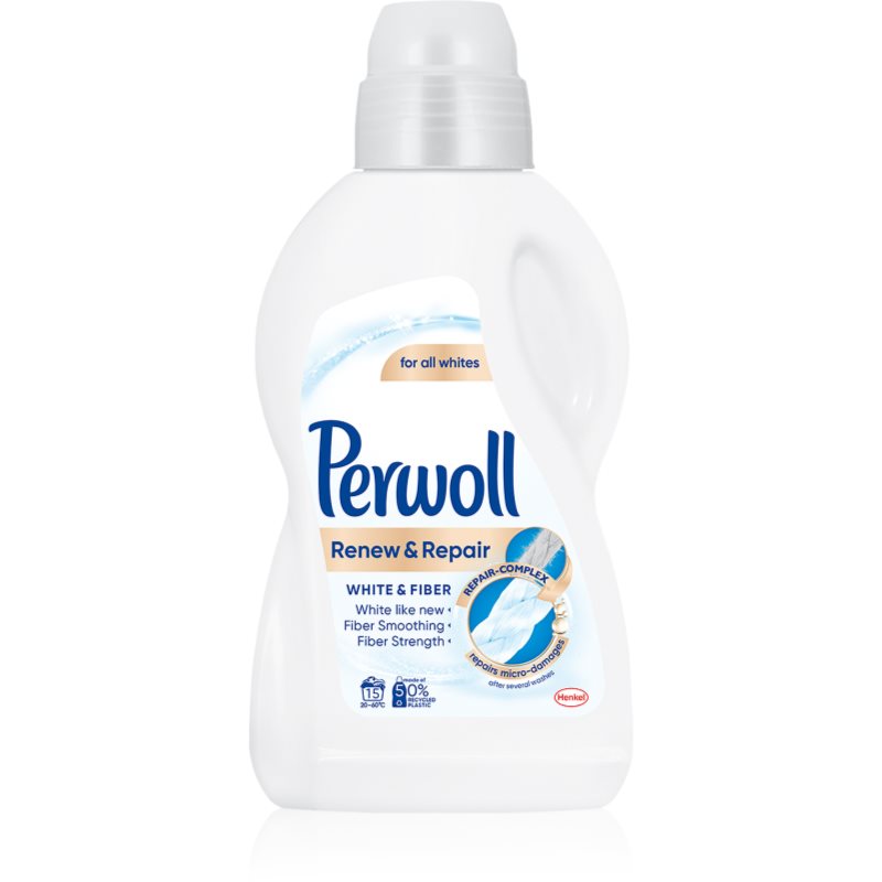 Perwoll Renew & Repair White & Fiber prací gel 900 ml