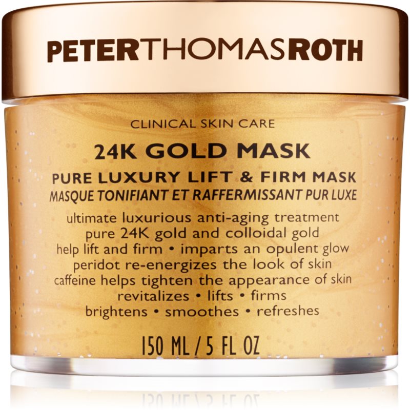 Peter Thomas Roth 24K Gold луксозна стягаща маска за лице с лифтинг ефект 150 мл.