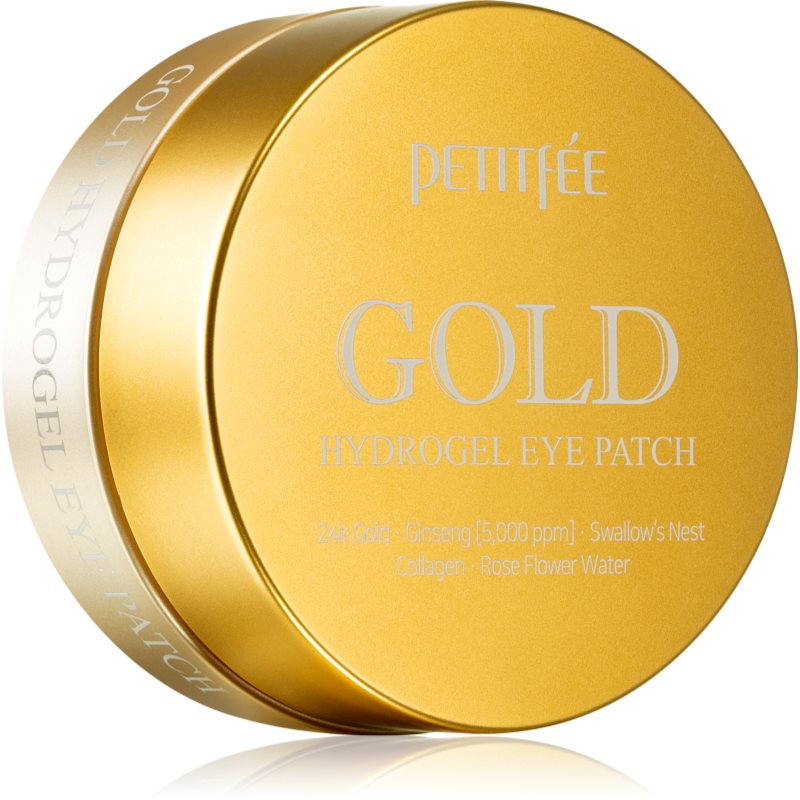 Petitfee Gold хидрогелова маска за зоната около очите с 24 каратово злато 60 бр.