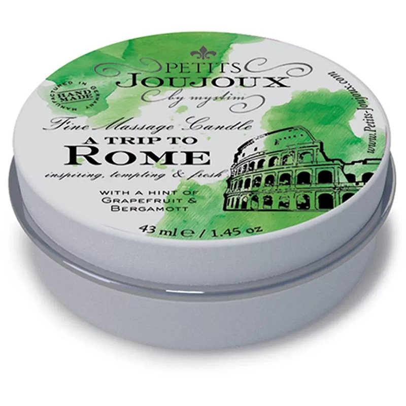 Petits JouJoux A Trip to Rome masážní svíčka 33 g
