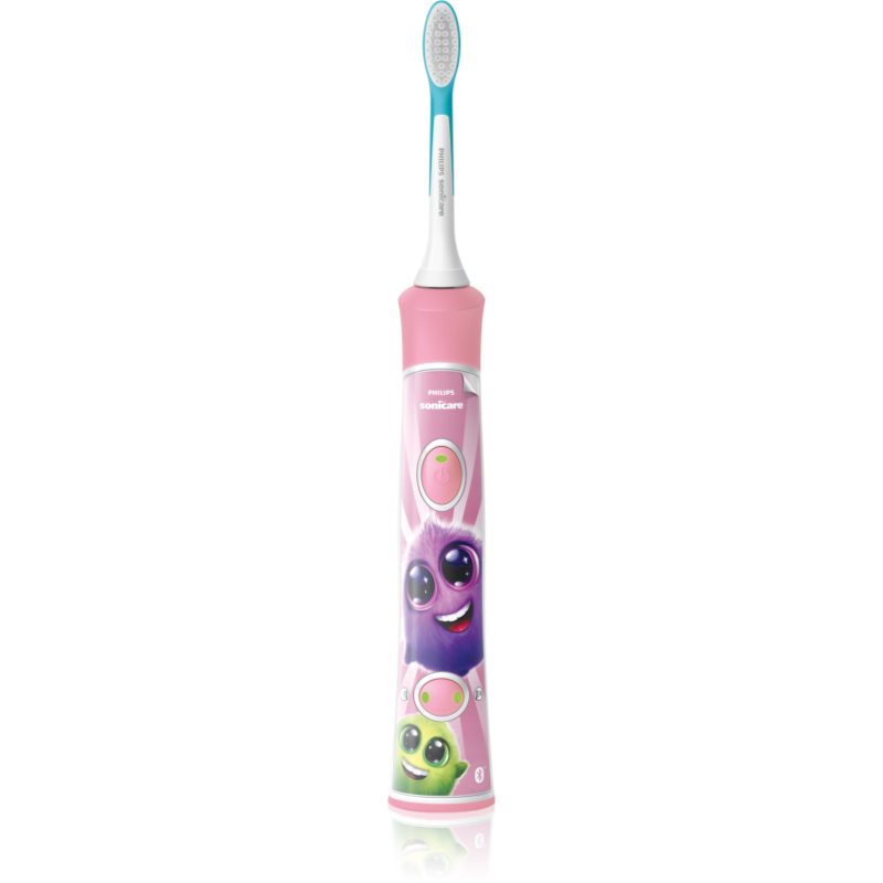 Philips Sonicare For Kids 3+ HX6352/42 звукова електрическа четка за зъби за деца с Bluetooth връзка Pink