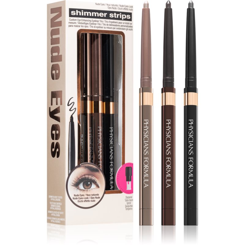 Physicians Formula Shimmer Strips кремообразен молив за очи Nude Eyes (за опушен грим) цвят