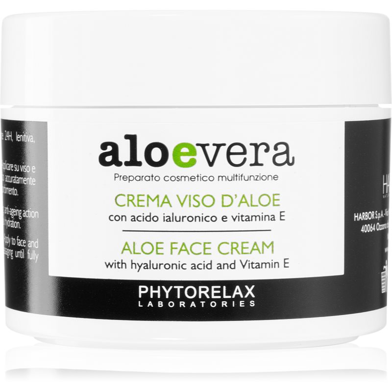 Phytorelax Laboratories Aloe Vera защитен крем за лице  с алое вера 50 мл.