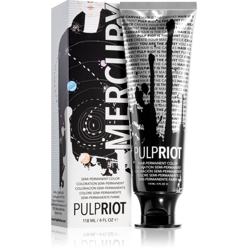 Pulp Riot Semipermanents Mercury semi-permanentní barva na vlasy Mercury 118 ml